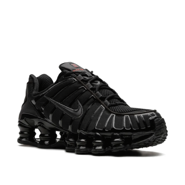 Nike Shox TL "Black/Max Orange" - Image 2