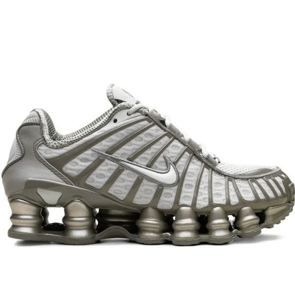 Nike Shox TL "Light Silver/White/Light Army"