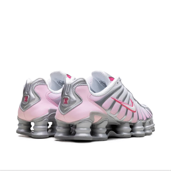 Nike Shox TL "Metallic Platinum/Pink Foam/White/Pinksicle" - Image 2