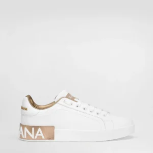D&G Sneaker White & Gold